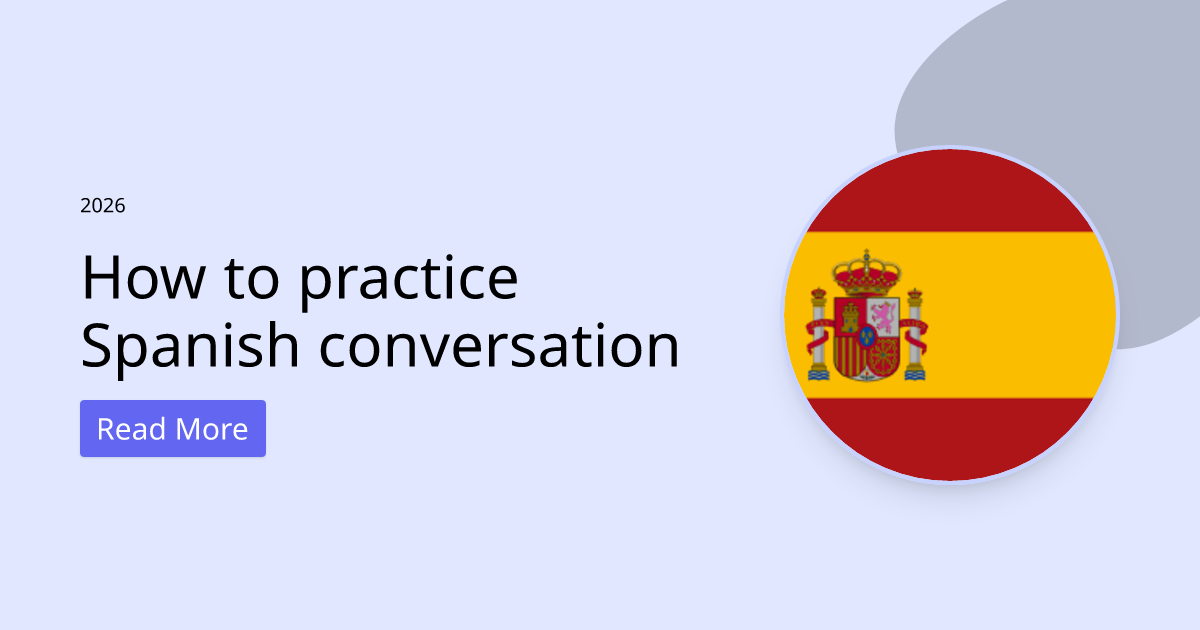 How to practice Spanish Conversation with AI